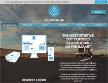 Tablet Screenshot of breakerlog.com